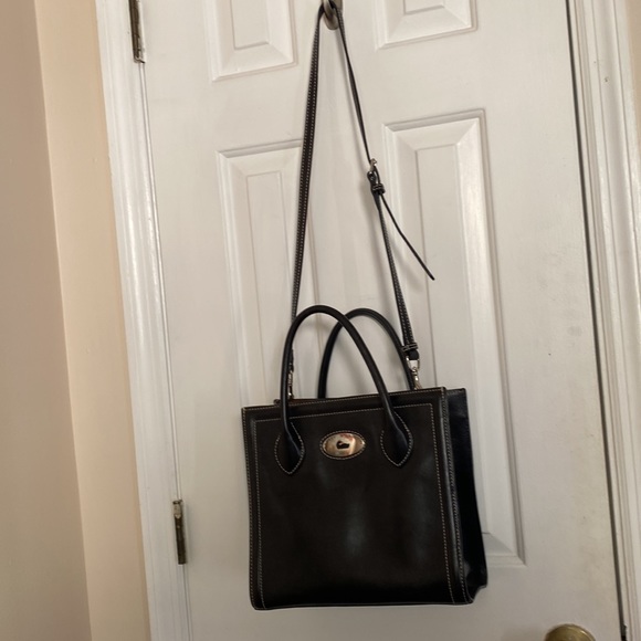 Dooney & Bourke Navy Handbag - Picture 2 of 10